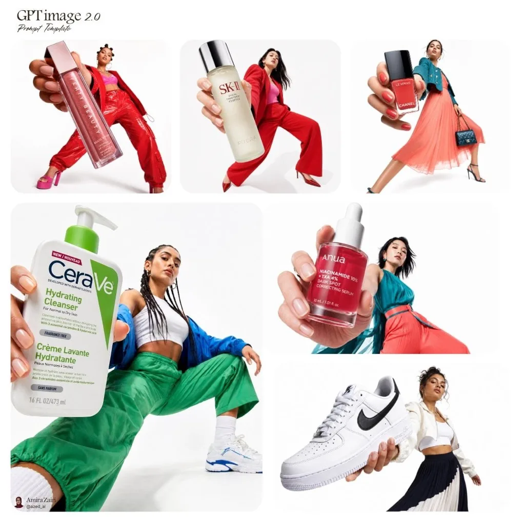 Low-angle Fashion Campaign Photograph